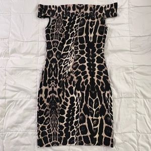 Beautiful leopard print dress